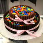 Torta Nutella e m&m's