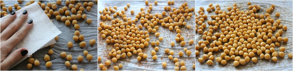 Come fare gli snack di ceci