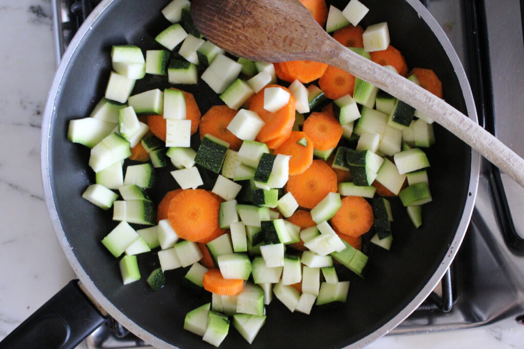 Riso al curry con verdure