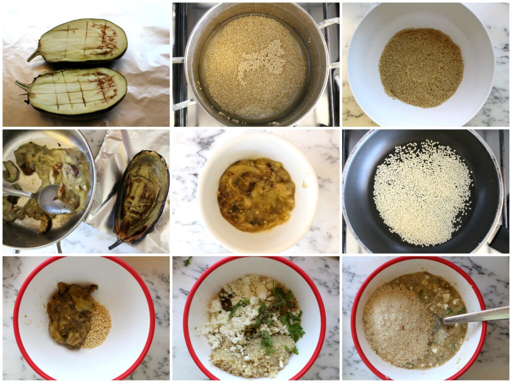 Come fare delle polpette di melanzane