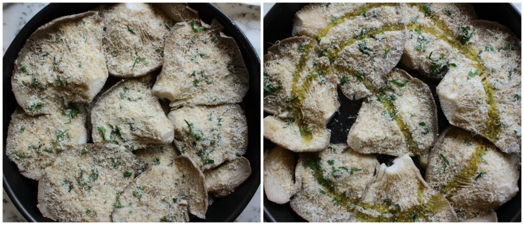 Come fare i funghi gratinati