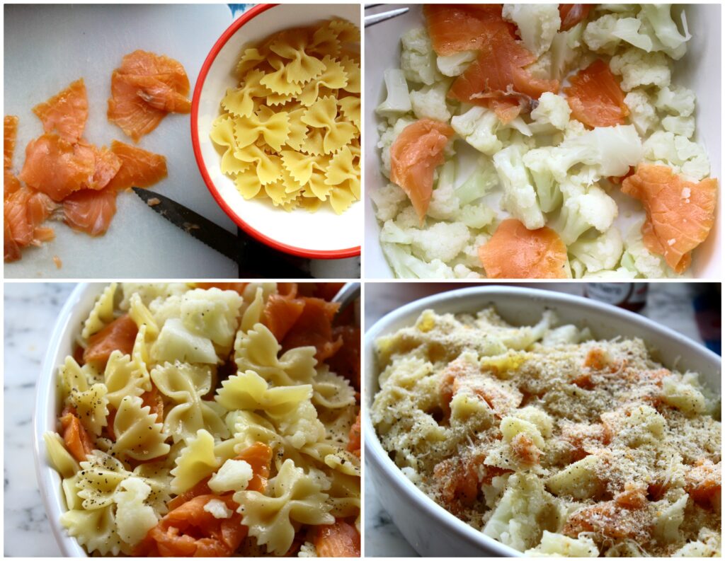 Come fare le farfalle con il salmone