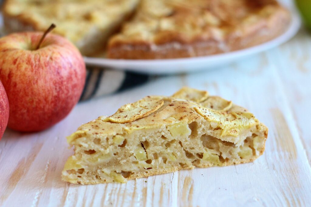 Torta di mele con ricotta